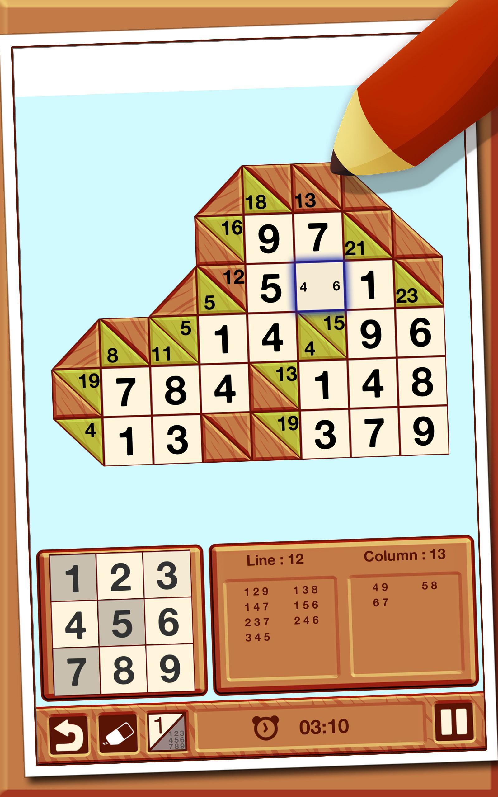 Kakuro Game Screenshot