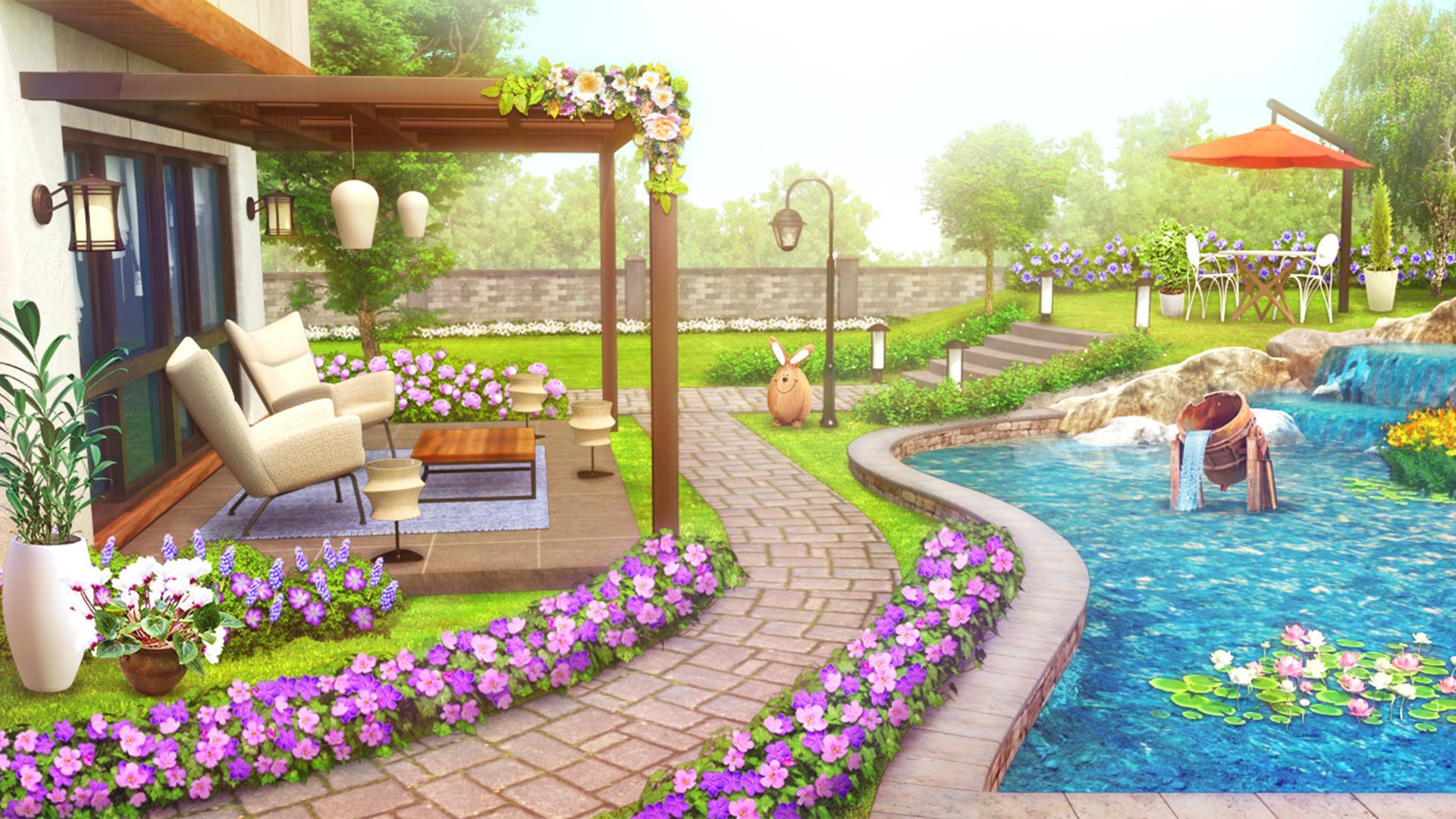 Screenshot 1 of Thiết kế nhà : Khu vườn trong mơ của tôi 1.45.1