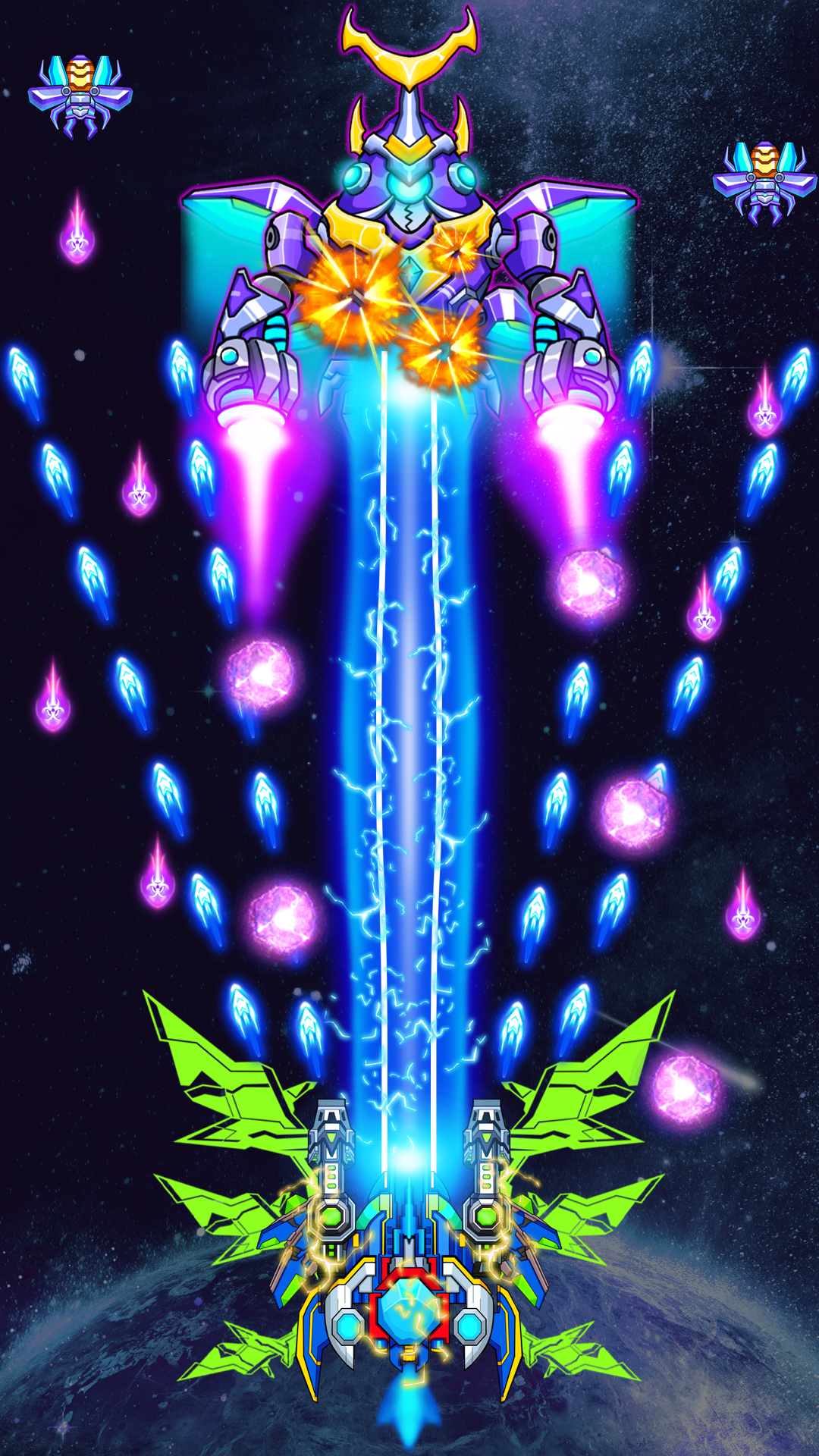 Screenshot of Galaxy Attack: Space Battle