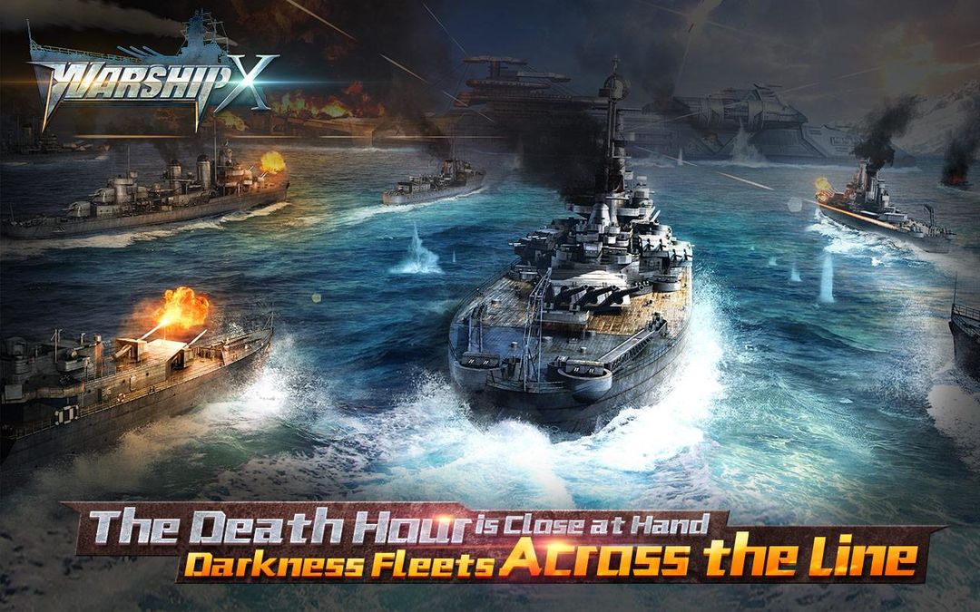 Screenshot of Warship X - Massive Naval Game