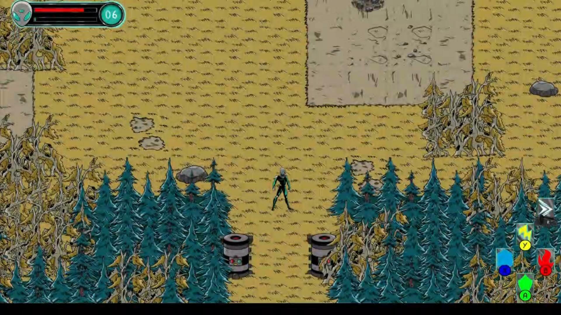 Comet Alpha Rescue Game Screenshot