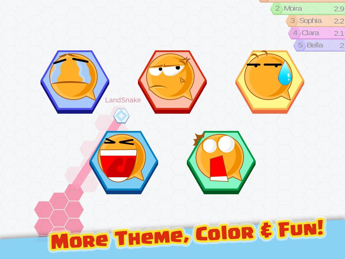 Land Snake.io Game Screenshot