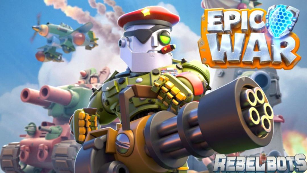 Rebel Bots: Epic War PvP Clash