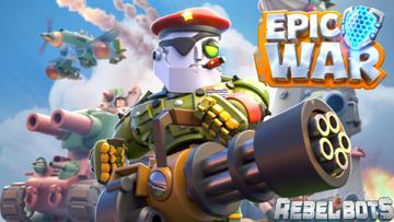 Banner of Rebel Bots: Epic War PvP Clash 