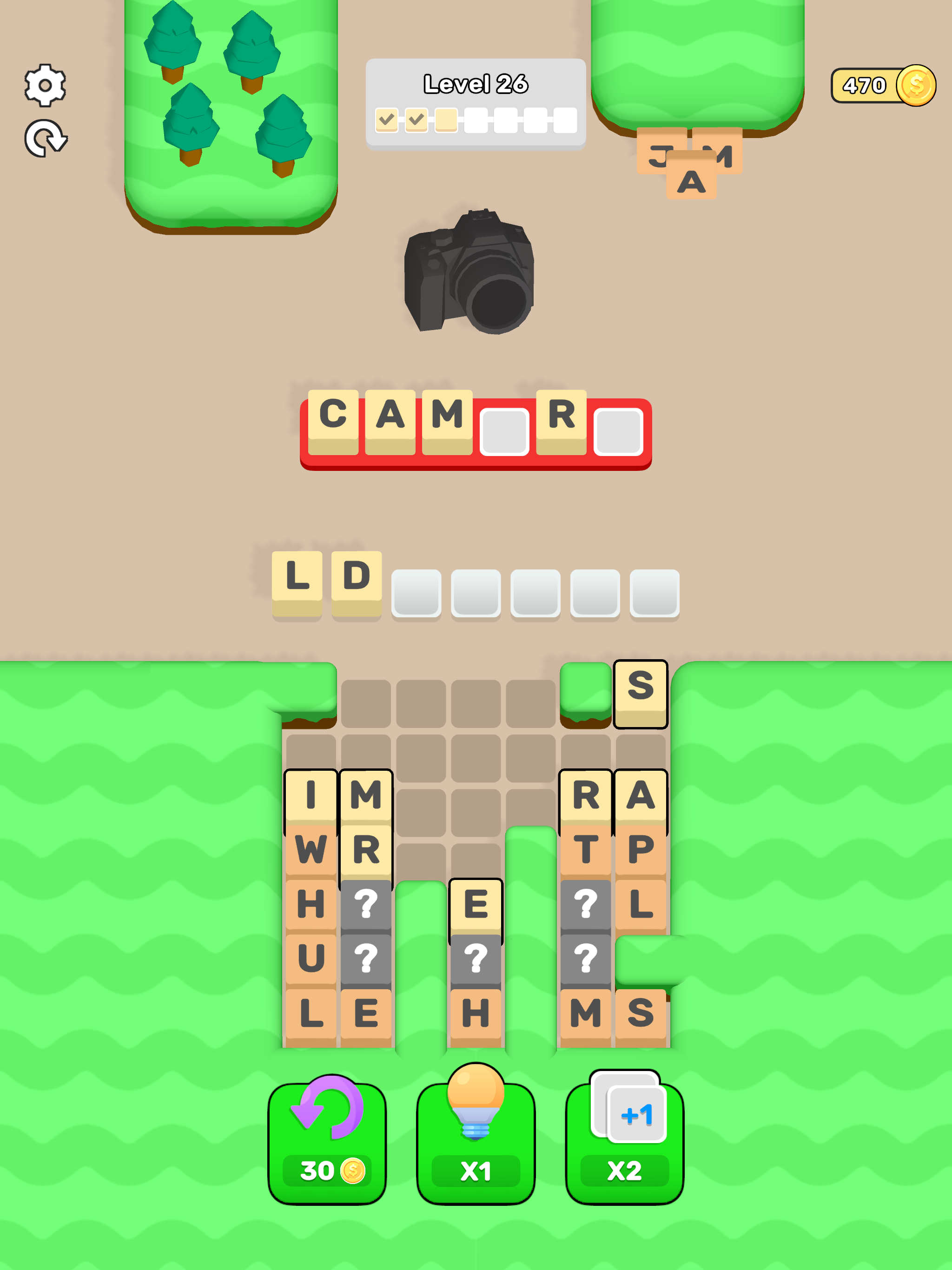 Word Jam Game Screenshot
