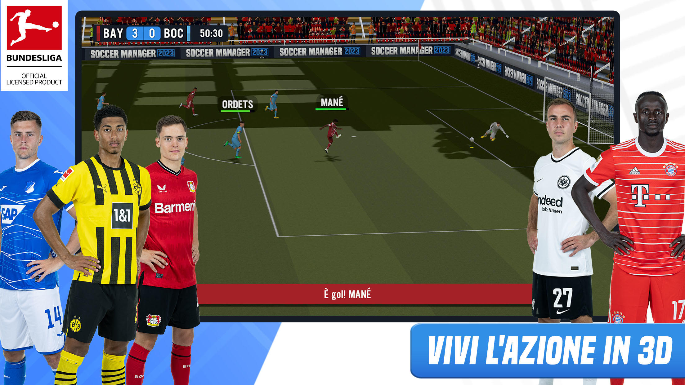 Screenshot 1 of Soccer Manager 2023 - Calcio 3.2.0
