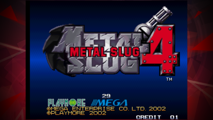 Screenshot 1 of METAL SLUG 4 ACA NEOGEO 
