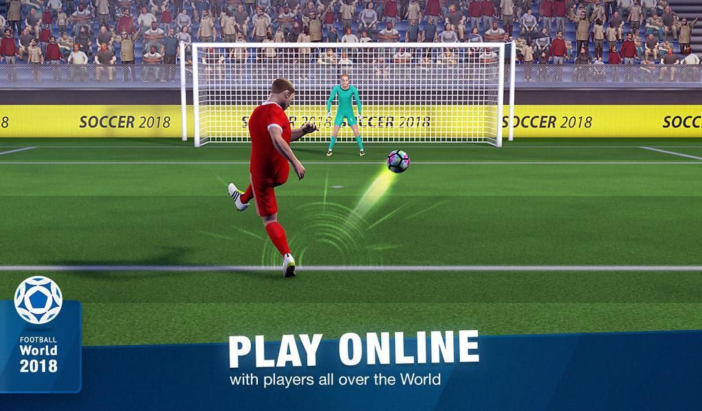 Скриншот игры FreeKick Soccer 2021