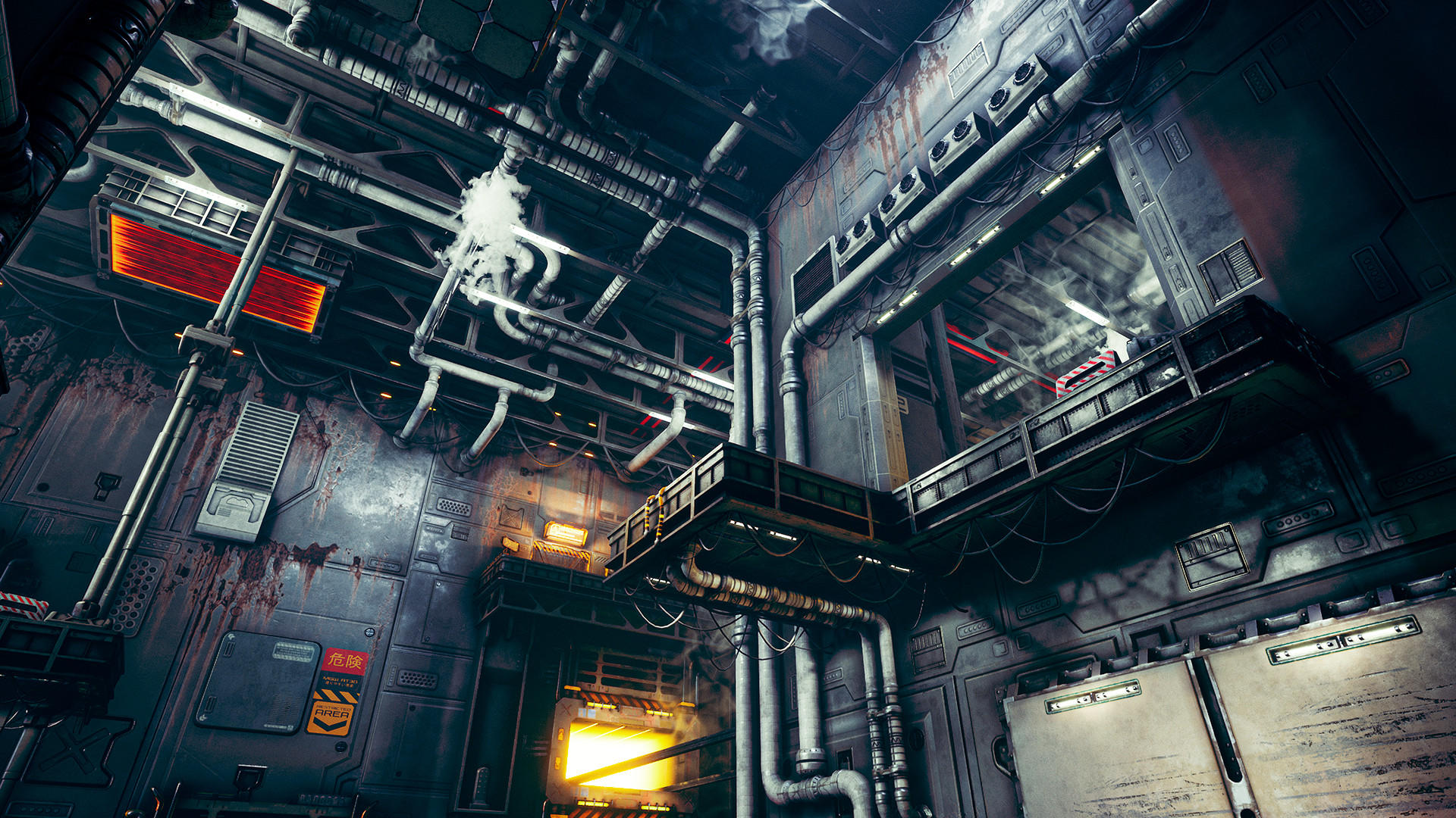 Ghostrunner - 고스트러너 게임 스크린 샷