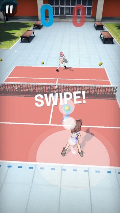 School Girls Tennis Simulator遊戲截圖
