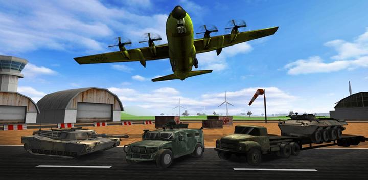 Banner of Army plane cargo simulator 3D 1.0.3