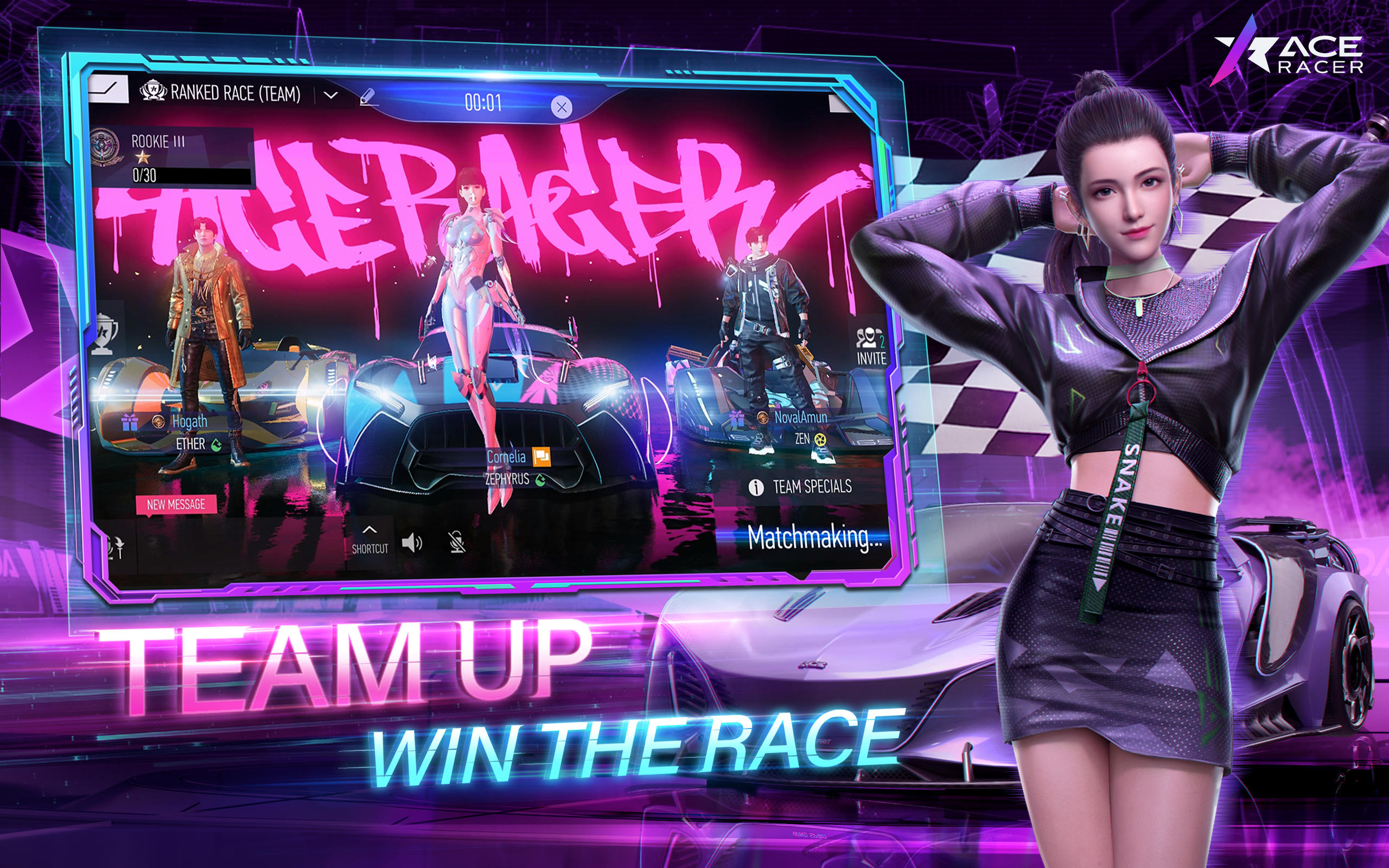 Screenshot of Ace Racer