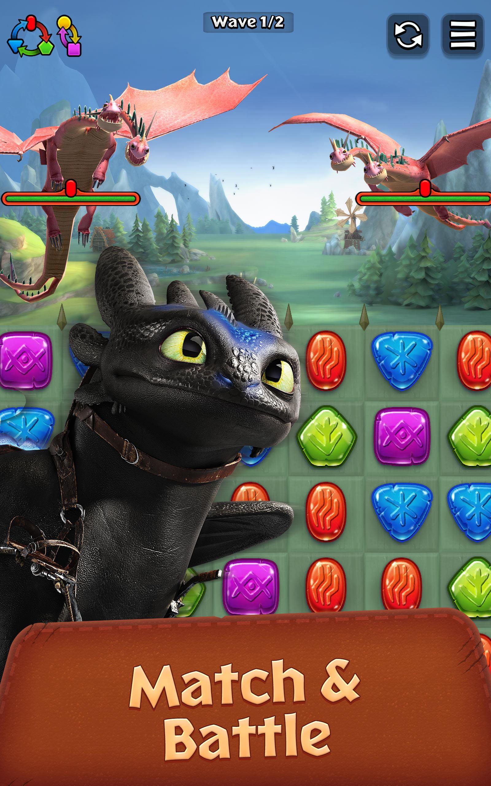 Cuplikan Layar Game Dragons: Titan Uprising