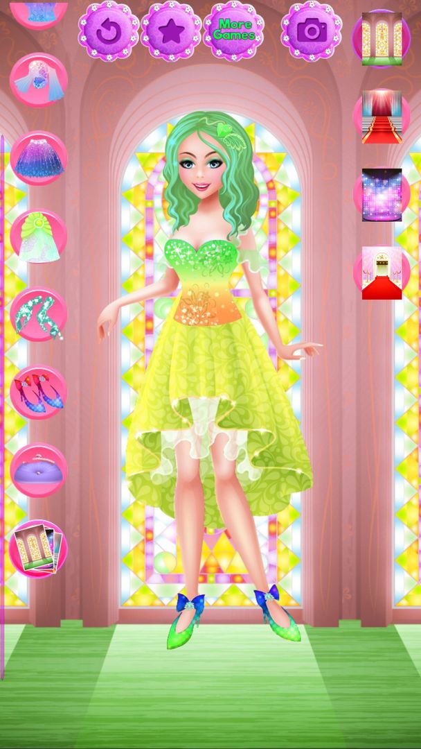 Dress up game for Girls : 6 dressup girls screenshot game