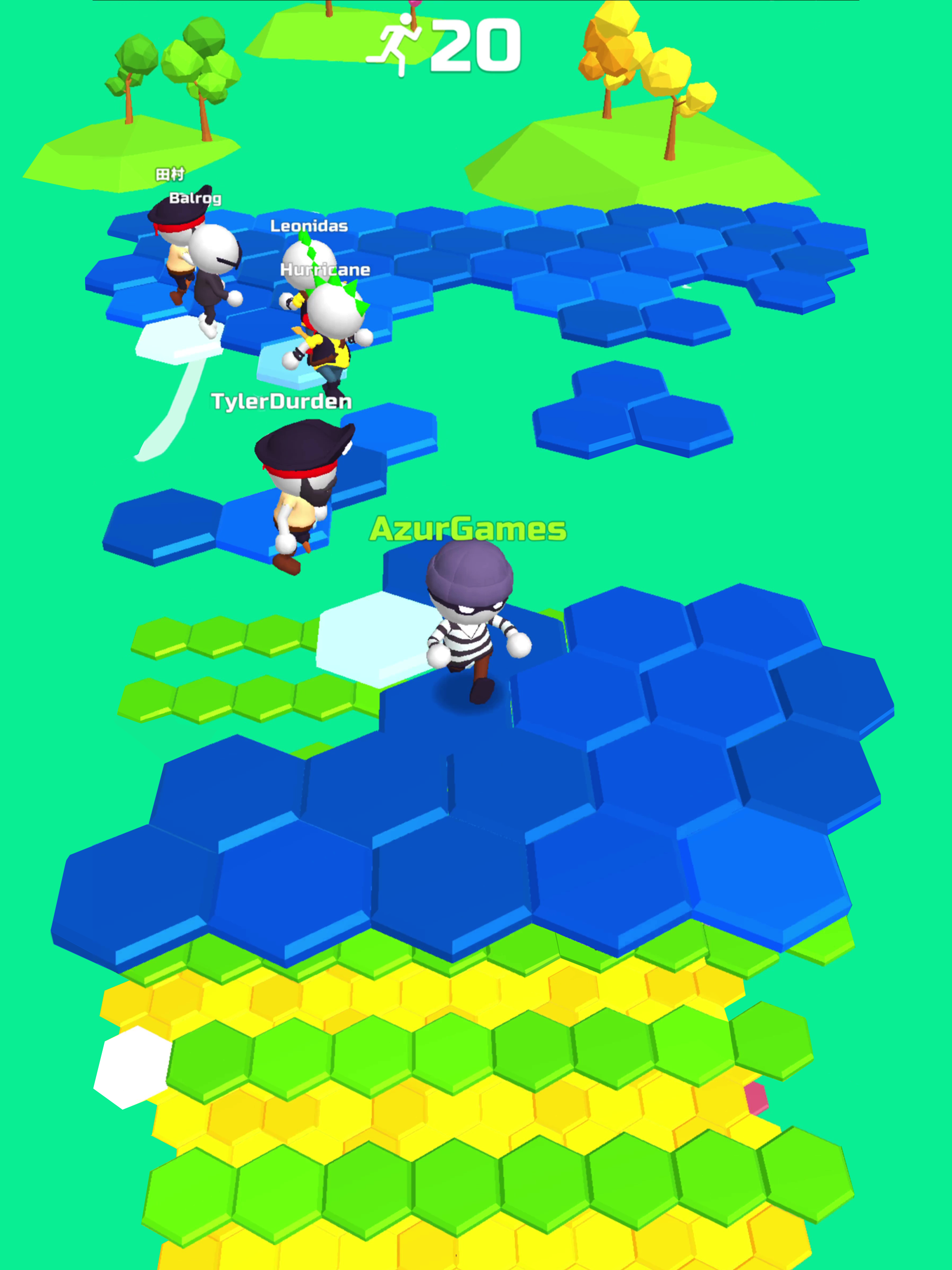 Do Not Fall .io Game Screenshot