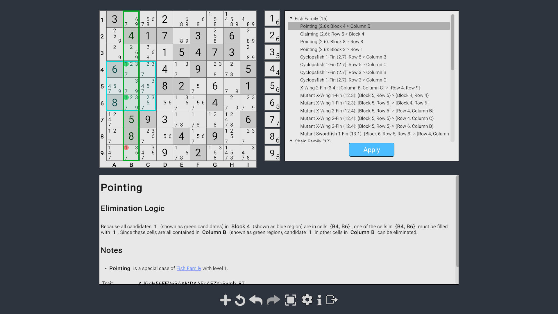 Rated Sudoku Game Screenshot