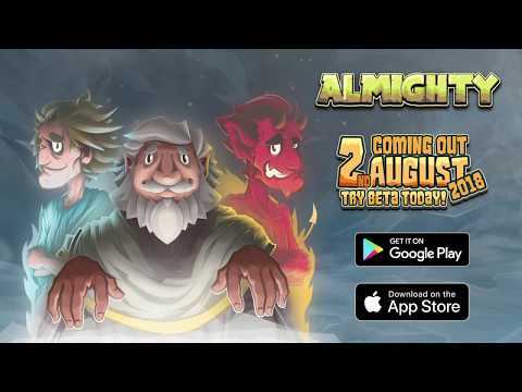 Screenshot of the video of Almighty: idle clicker game