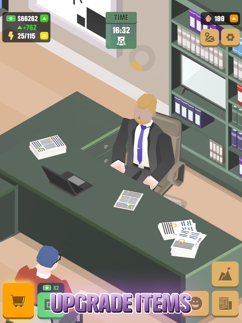 Idle Law Firm: Justice Empire screenshot game