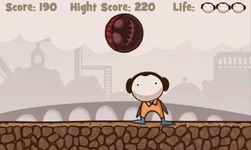 Mr. Crazy DodgeBall Game Screenshot