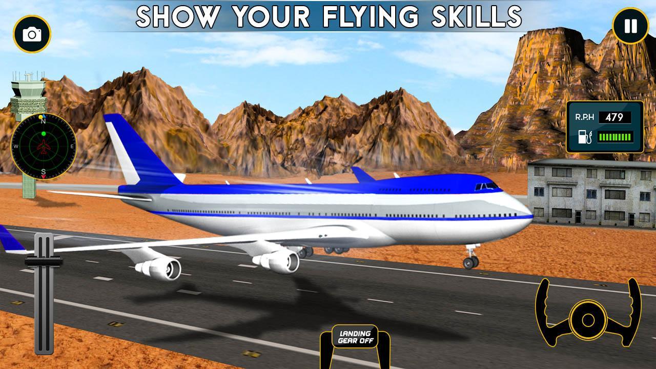 Screenshot of Flight Pilot Simulator Games