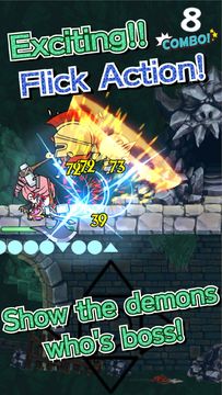Slash Quest - Flick Action ภาพหน้าจอเกม