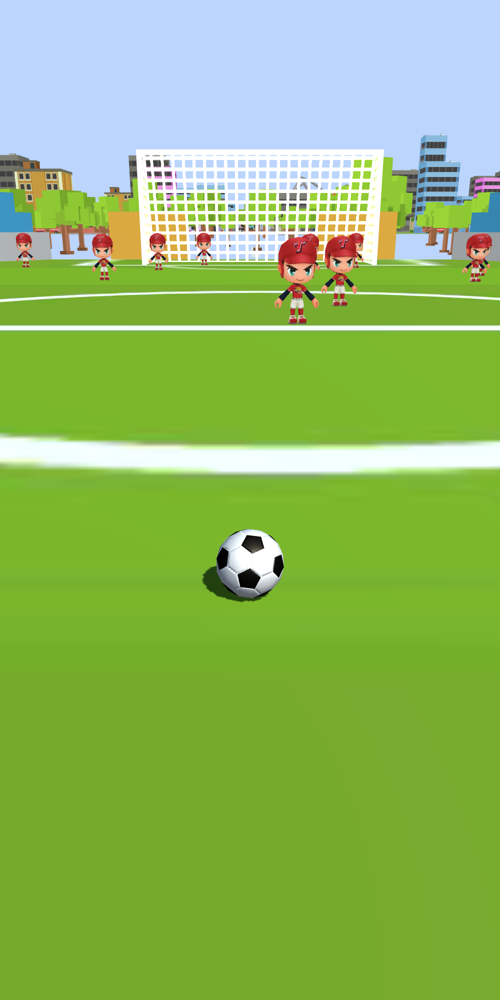Crazy Ball Kick screenshot game