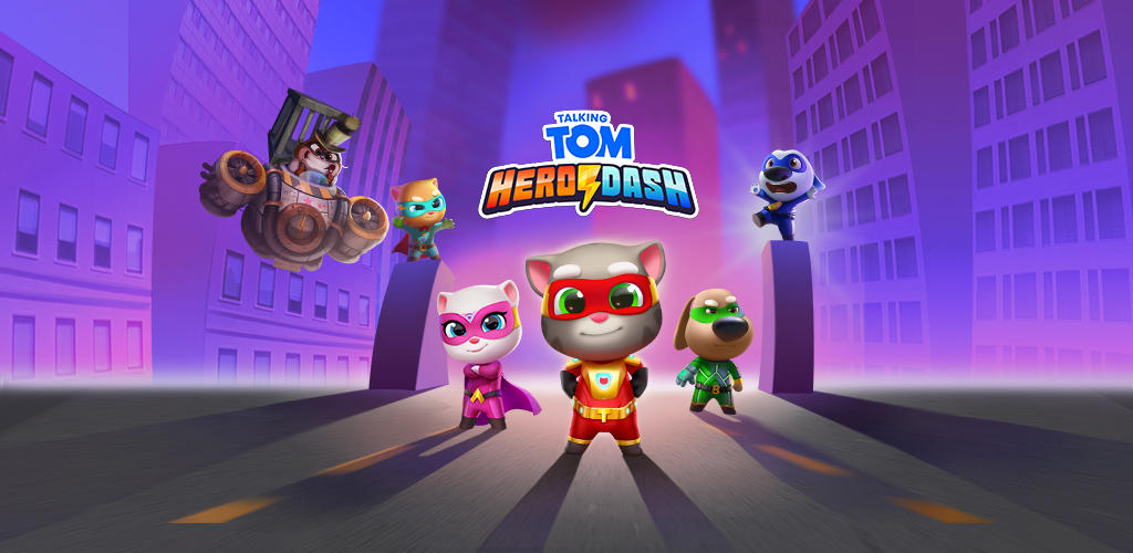 Banner of Talking Tom Hero Dash 