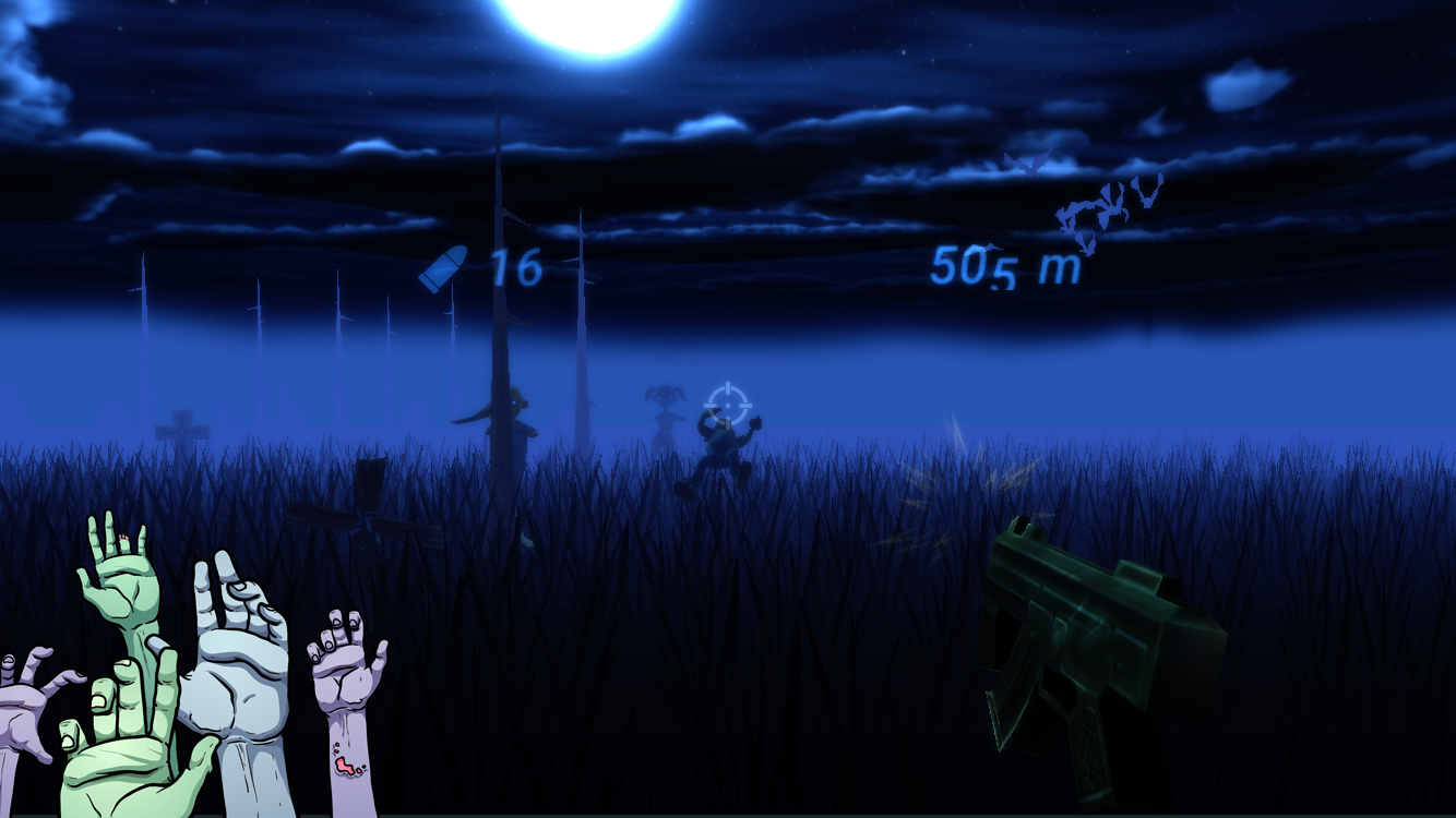 VR Zombies survival 遊戲截圖