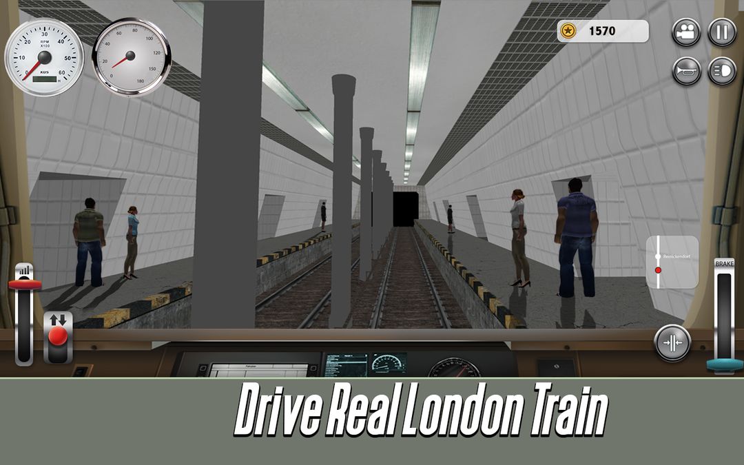 伦敦地铁：火车模拟器遊戲截圖