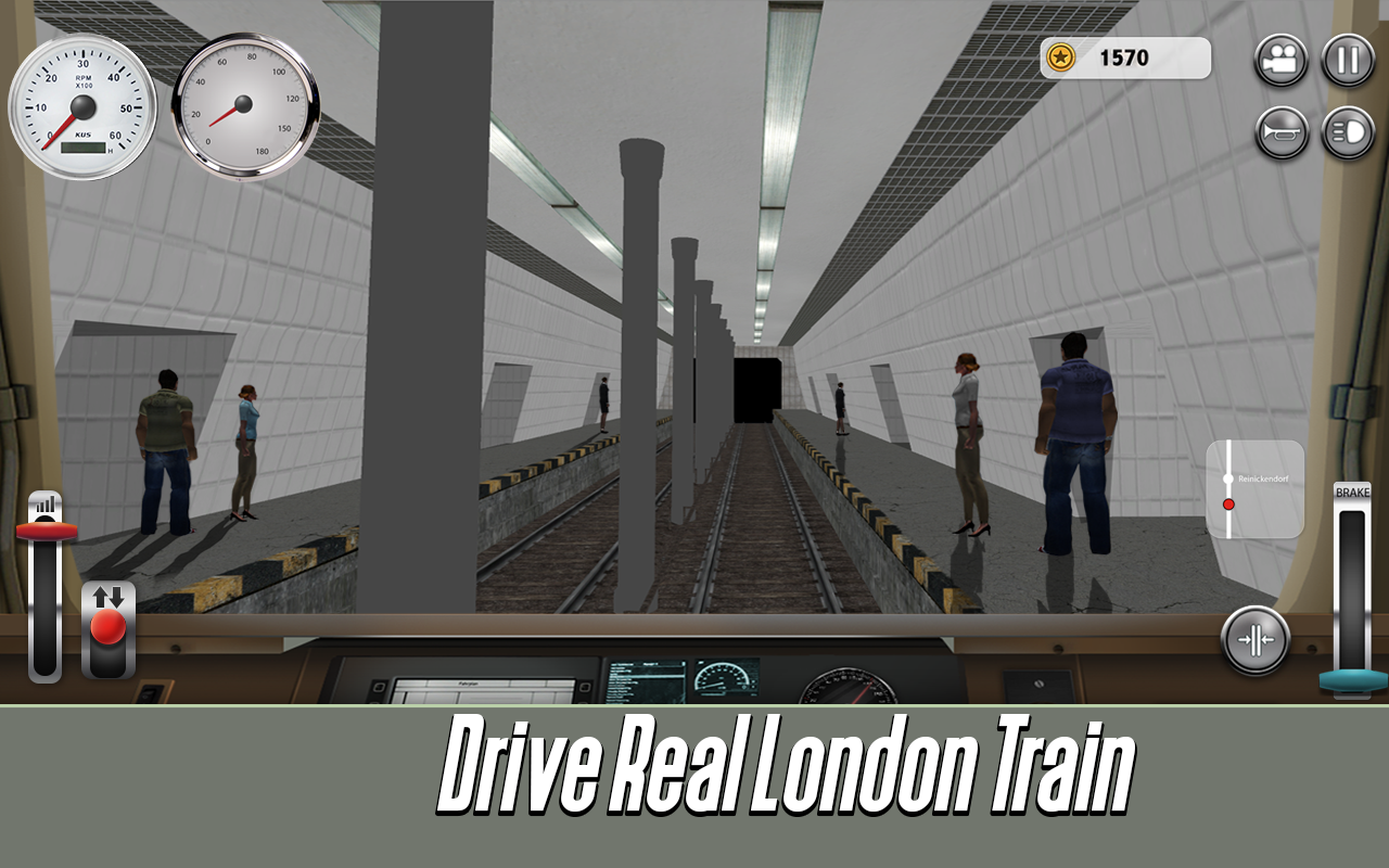 Cuplikan Layar Game London Subway: Train Simulator