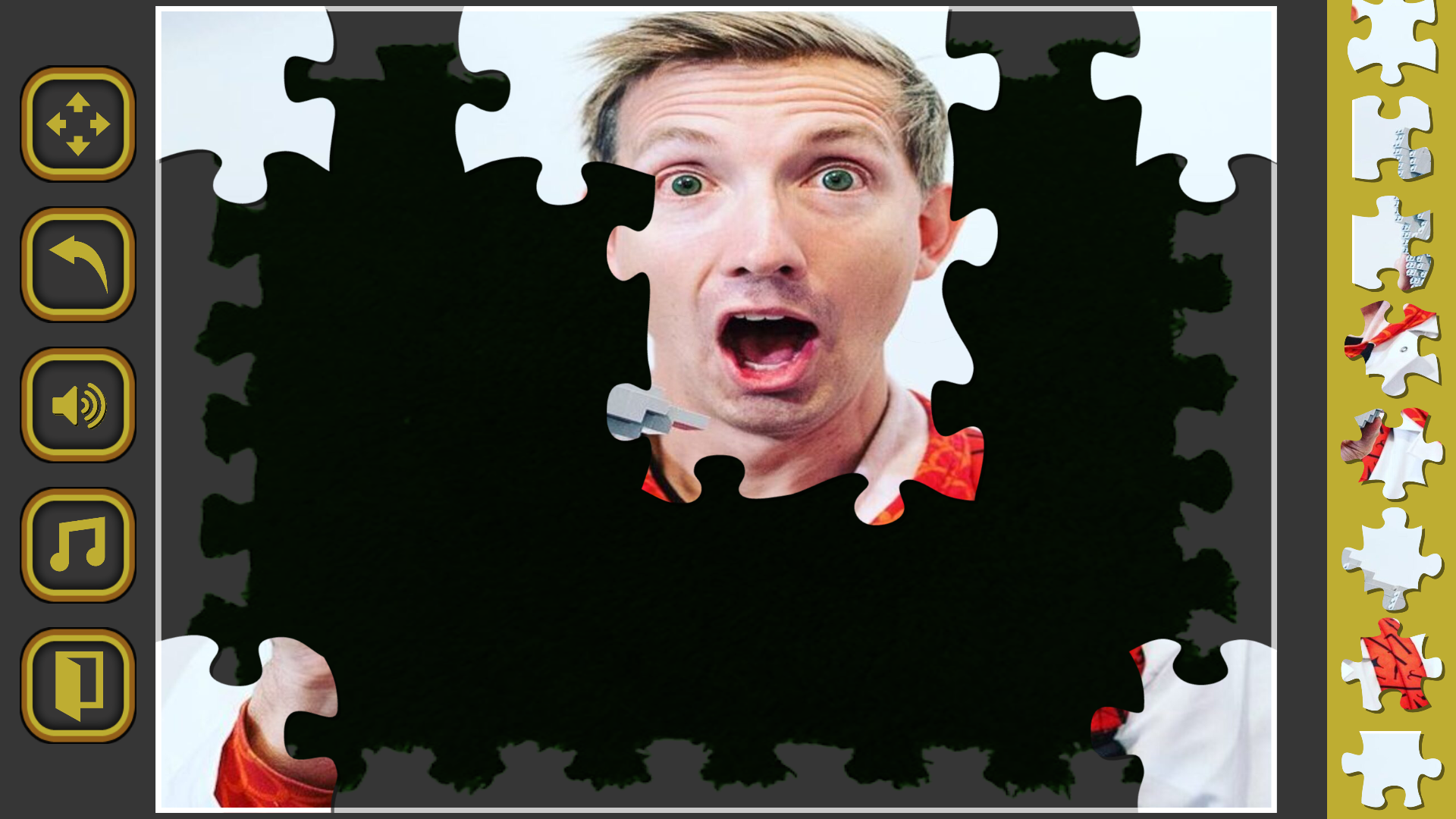 Chad Wild Clay Jigsaw Puzzle Game Screenshot