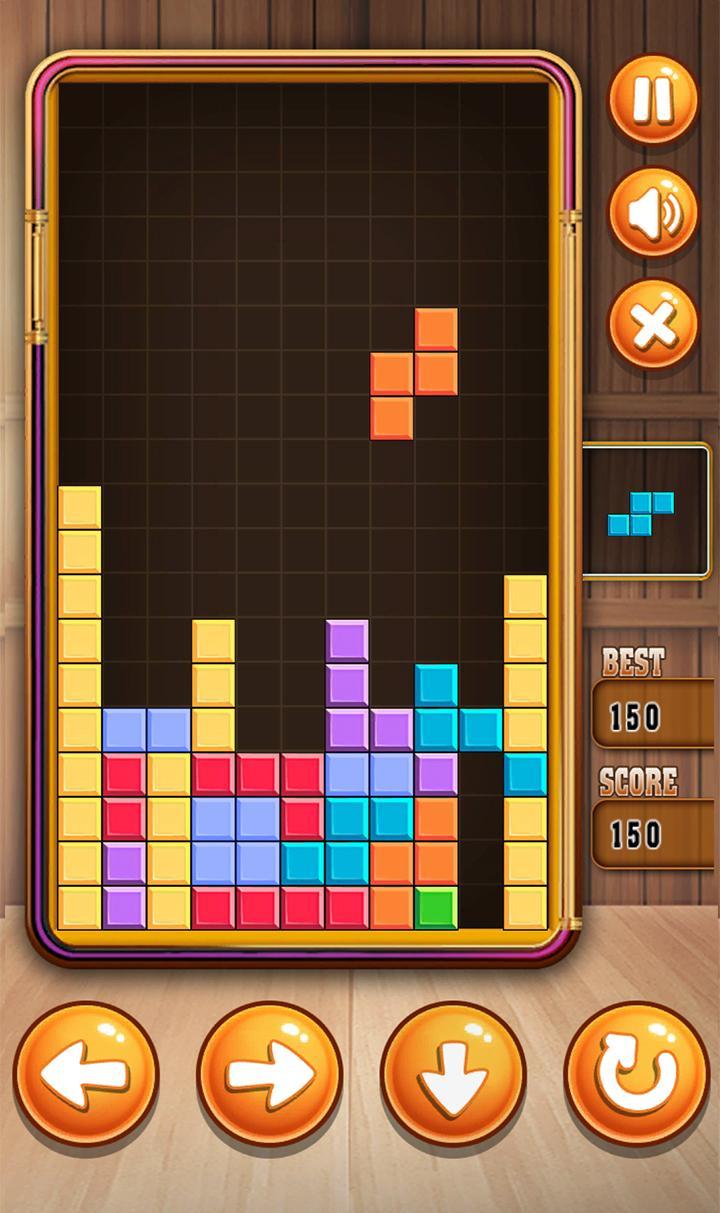 Скриншот игры Block Brick for Tetis