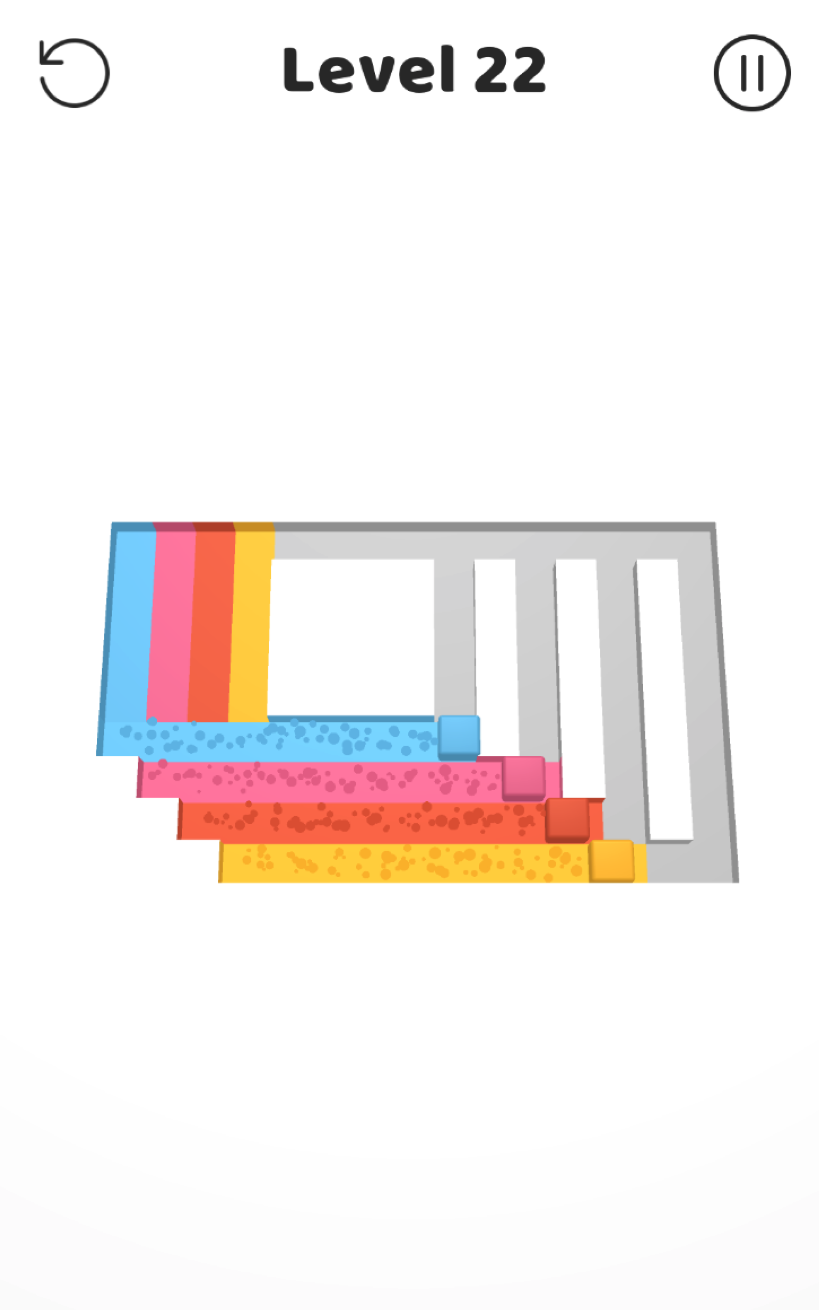 Screenshot of Color Swipe