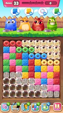 Cookie Cats Blast ゲームのスクリーンショット