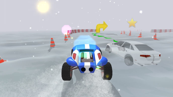 Ice Driver screenshot game
