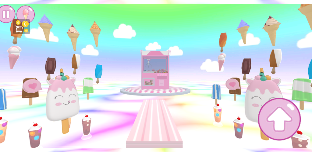 Cuplikan Layar Game rainbow ice cream collecting