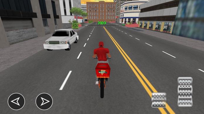 Pizza Delivery Cycle Simulator Game Screenshot