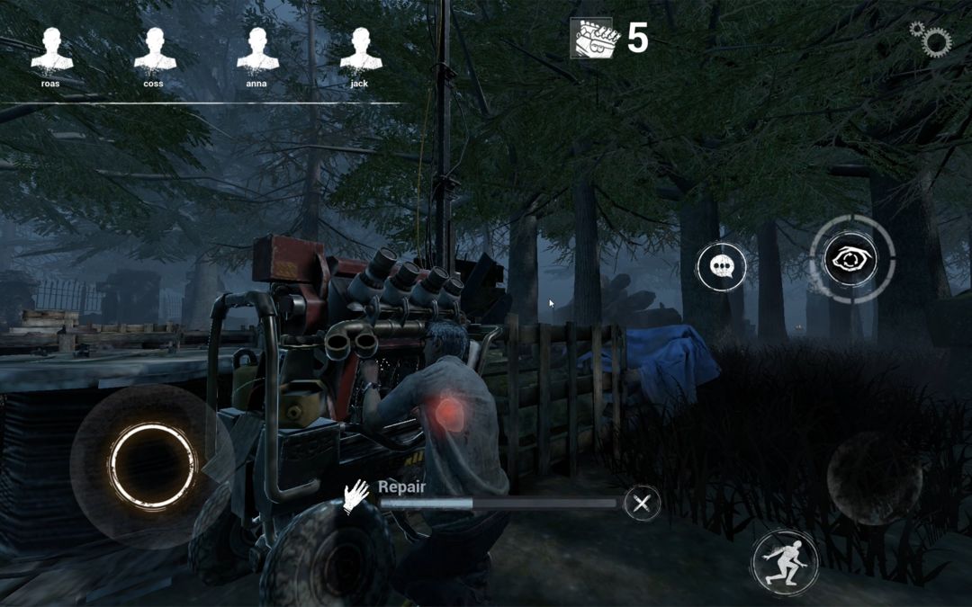 Dead by Daylight Mobile ภาพหน้าจอเกม