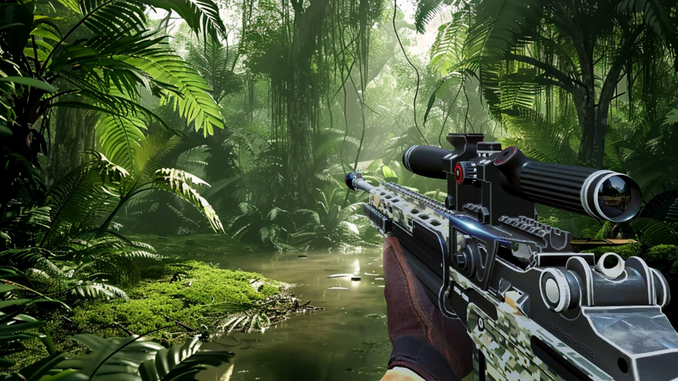 Ghost Shooting: hunting sniper screenshot game