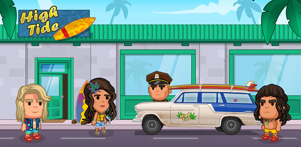 Banner of High Tide: Weed Game 