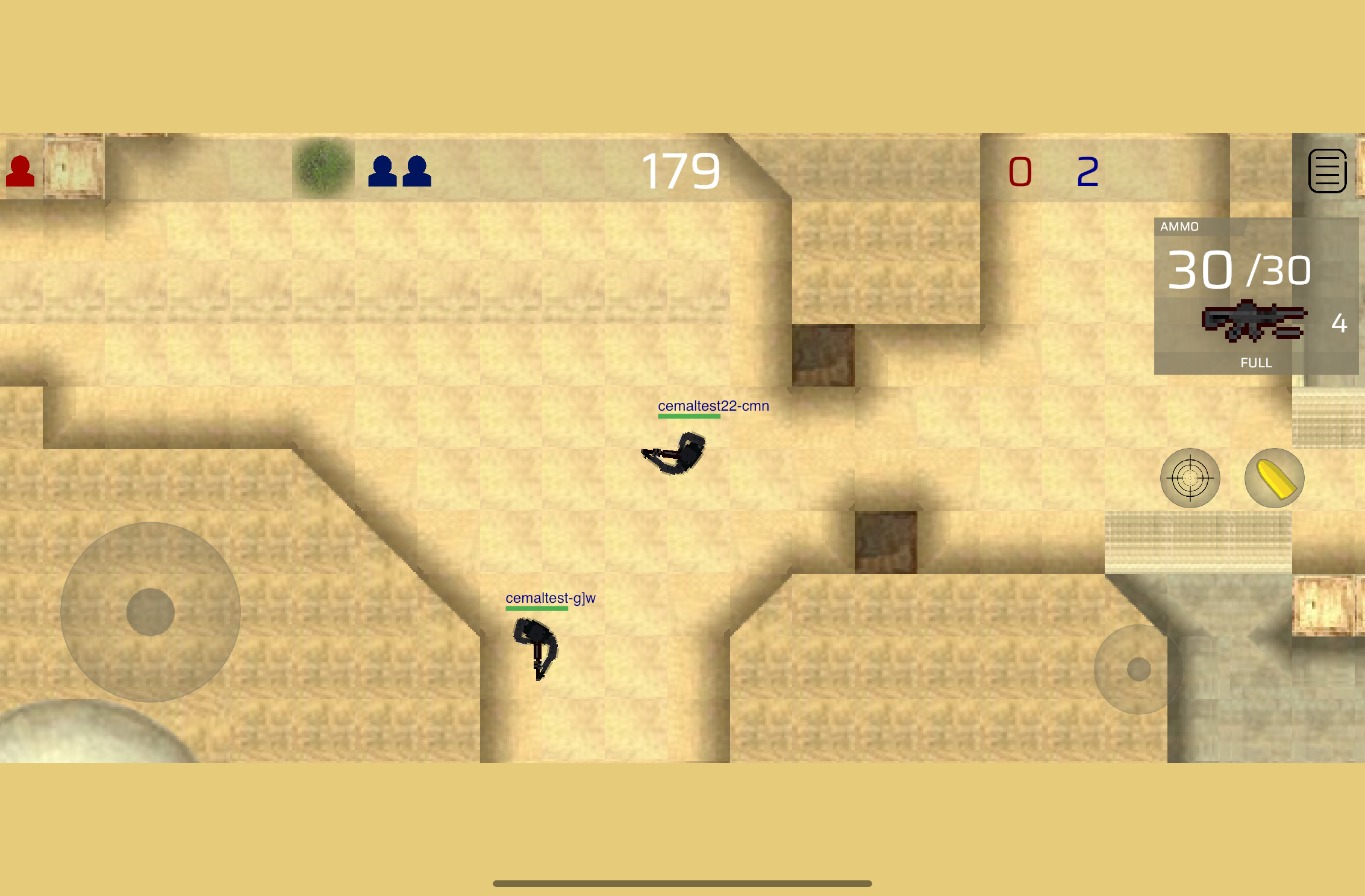 Screenshot of CS2D