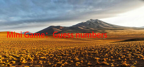 Banner of Mini Game：Guess numbers 