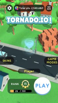 Cuplikan Layar Game Tornado.io