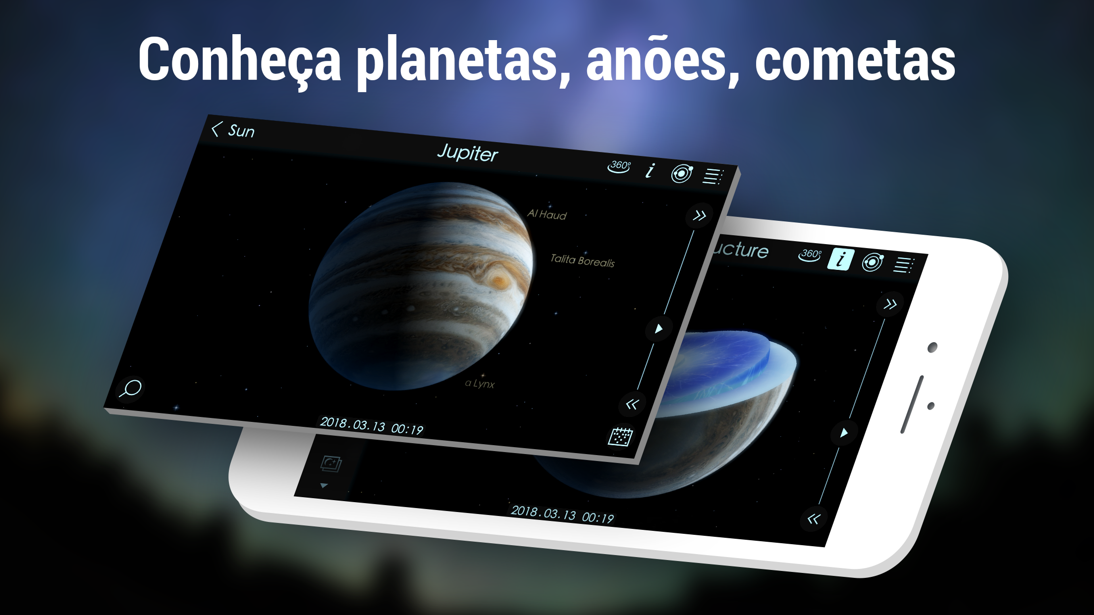 Screenshot 1 of Solar Walk 2 Ads+: Astronomia 1.6.7