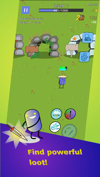 Скриншот игры Bean Guy Rogue Elements