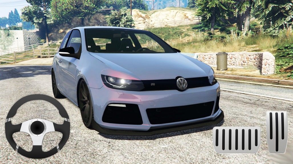Screenshot of Golf Volkswagen Drift Simulator