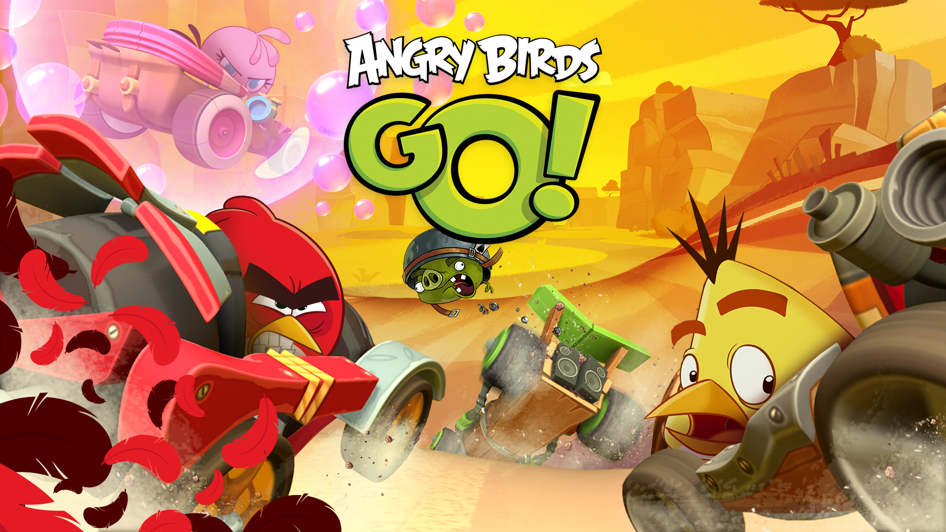 Angry Birds Go! 遊戲截圖