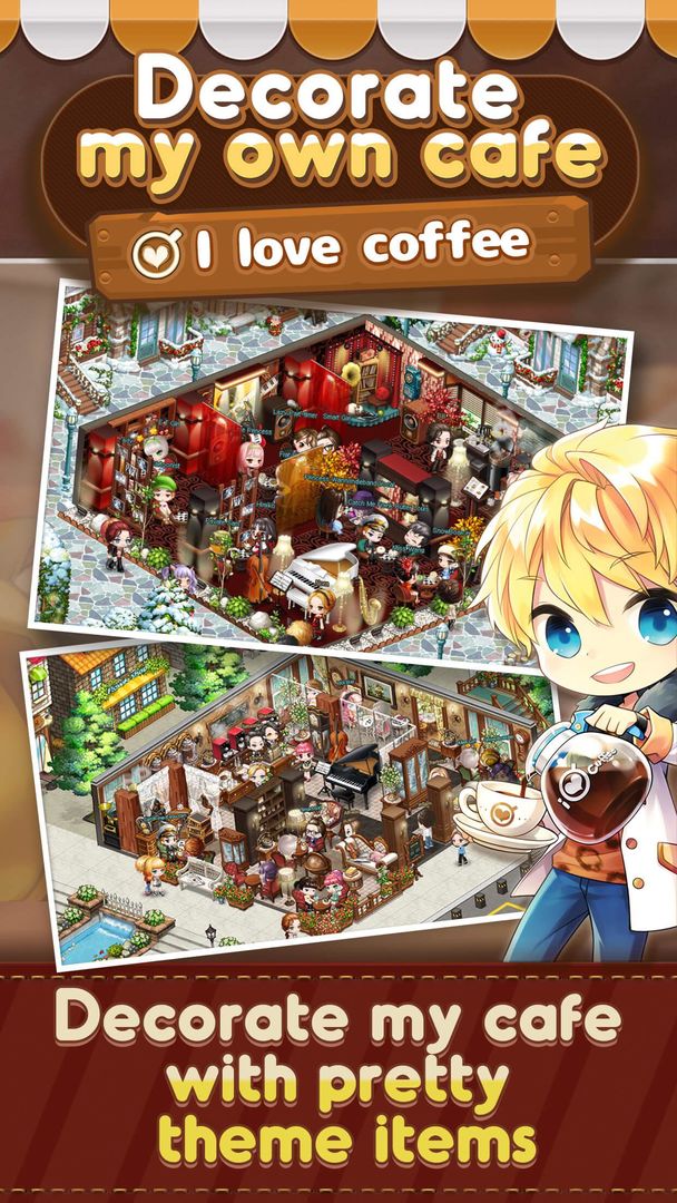 I LOVE COFFEE : Cafe Manager screenshot game