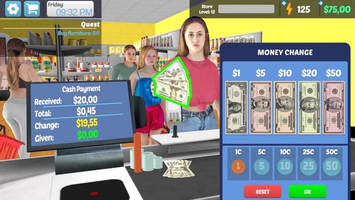 Screenshot of 3D Supermarket Simulator Games