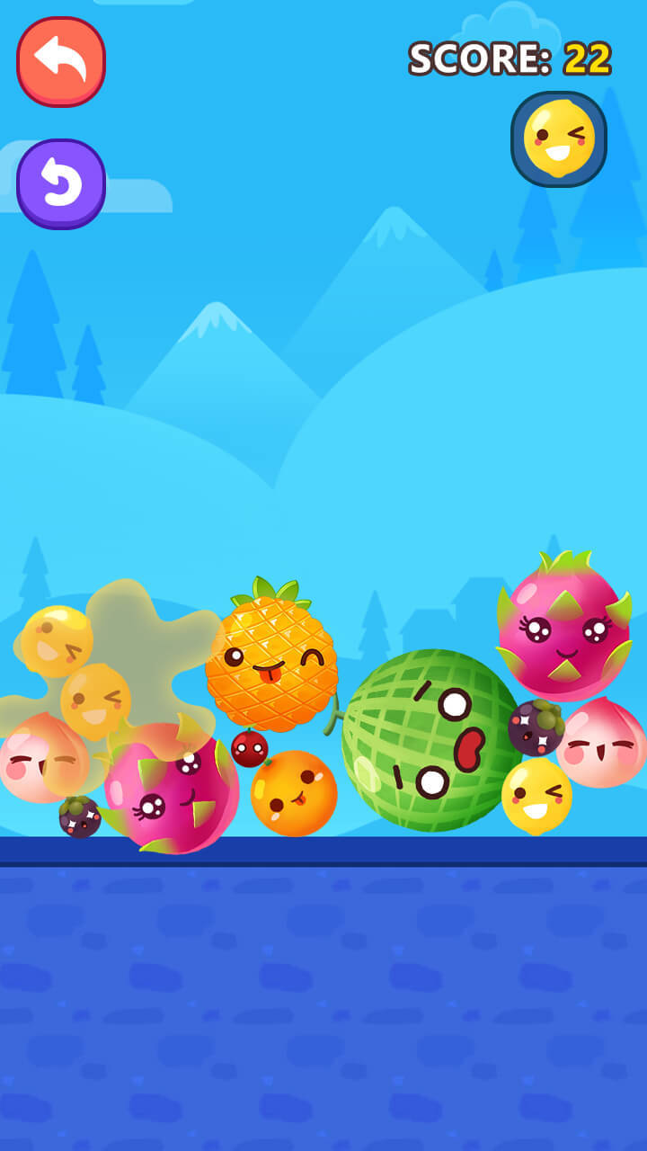 Fruit Merge-Brain Puzzle Game Screenshot